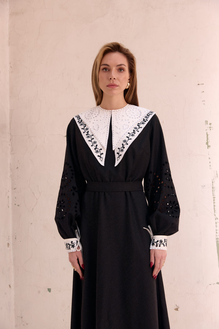 Collar and cuffs "Ivy"