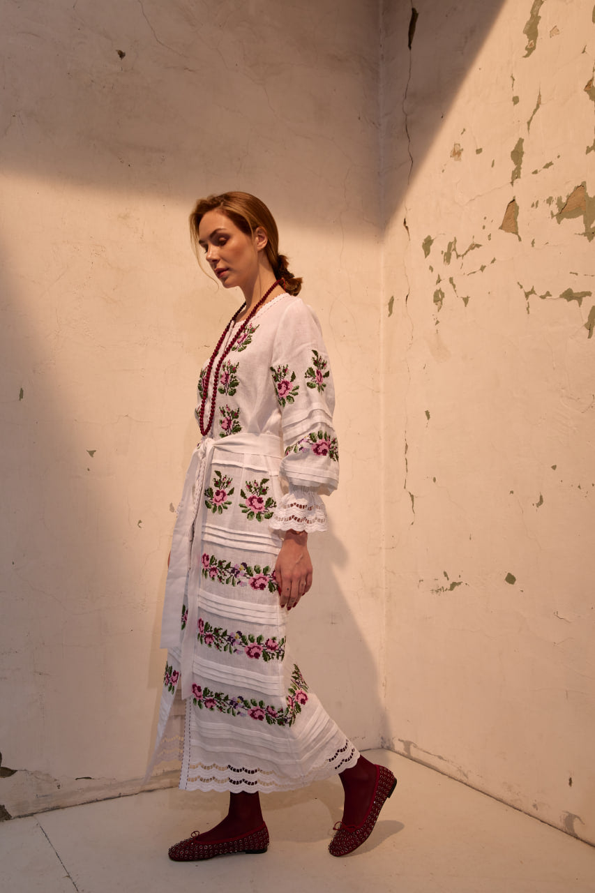 Dress "Pavla" white