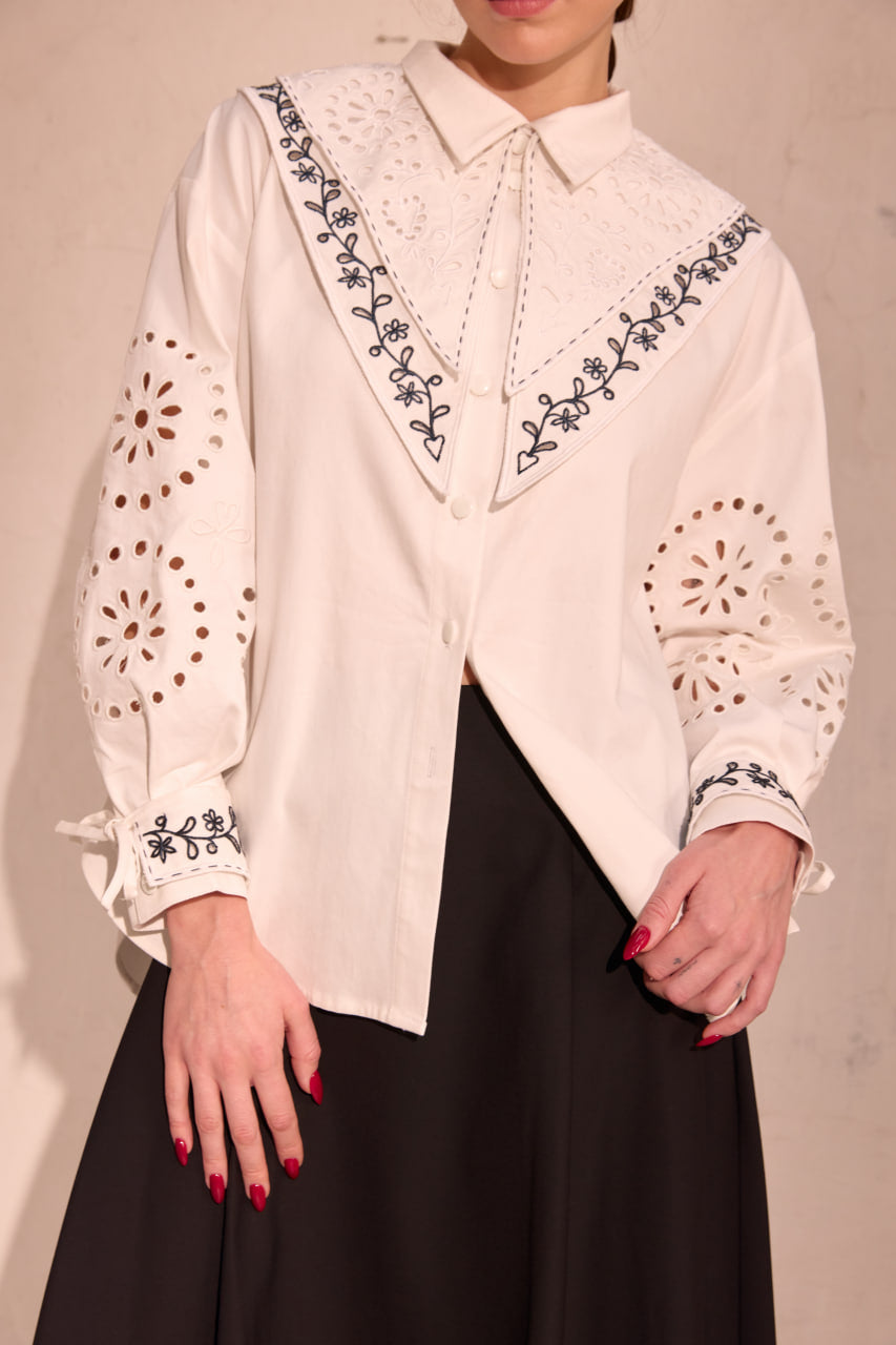 Collar and cuffs "Ivy"