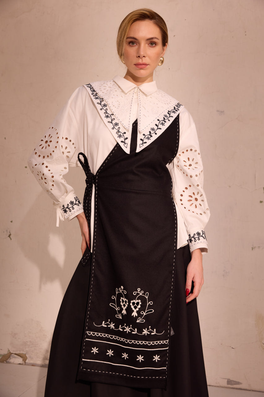Collar and cuffs "Ivy"